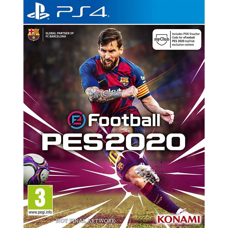 pes 2020 for playstation 4