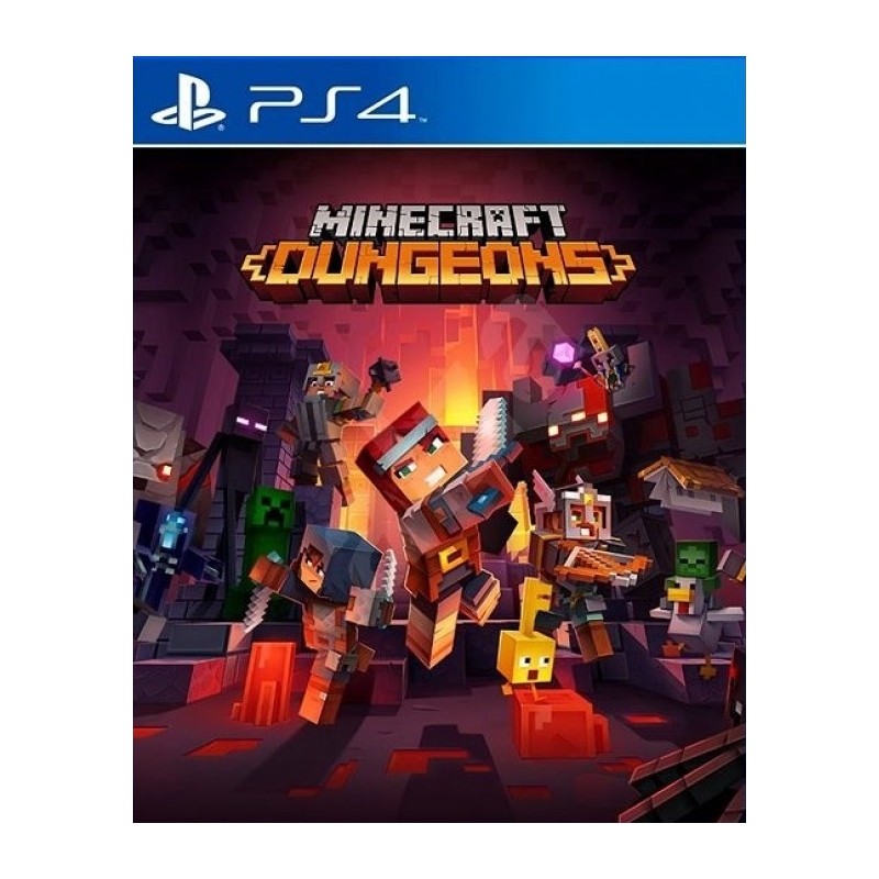 minecraft dungeons ps4 game