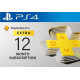 PLAYSTATION PLUS EXTRA 12 MONTHS PS4 ACCOUNT